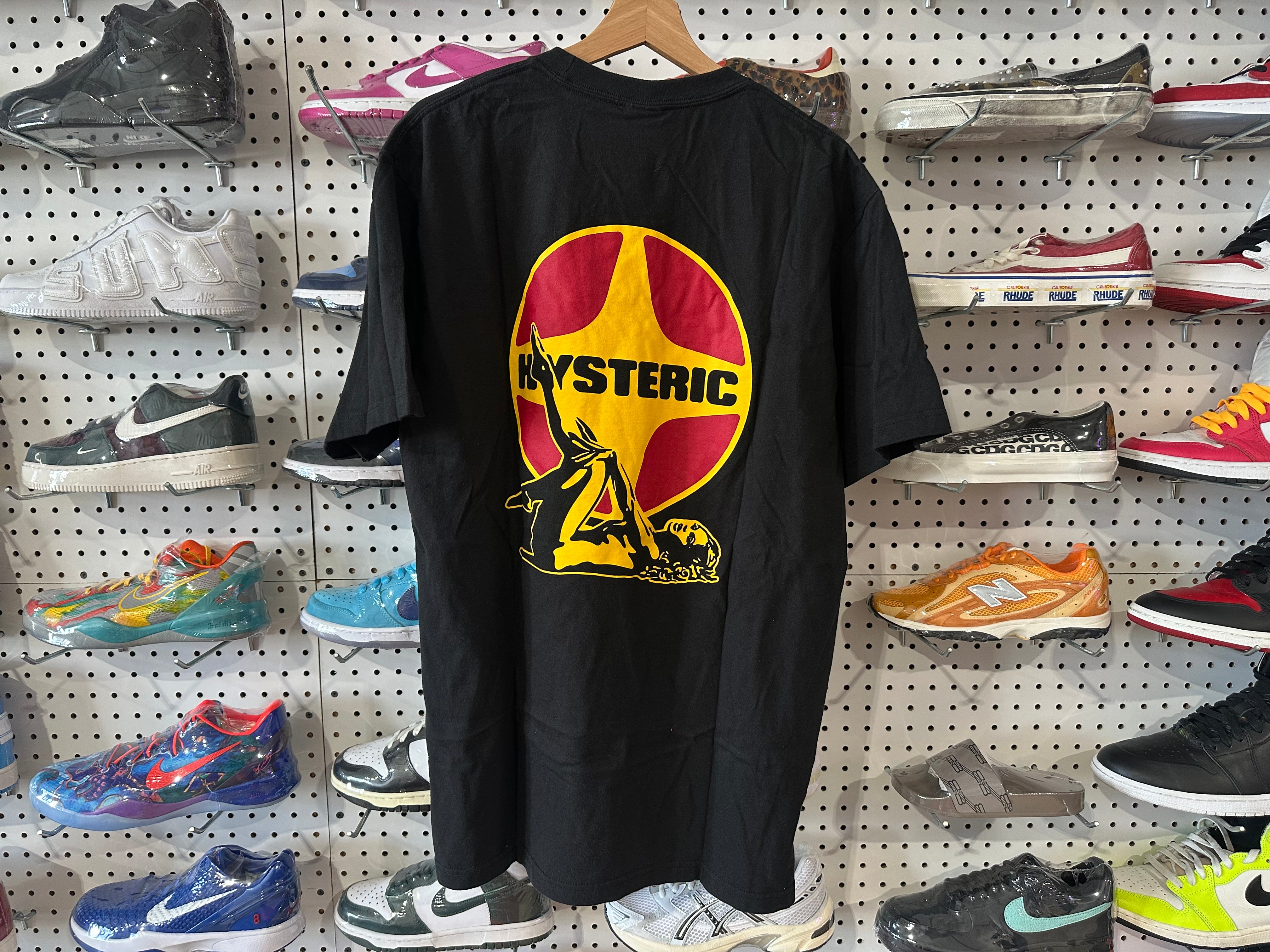 USED Supreme Hysteric Glamour Tee - Black Size Large