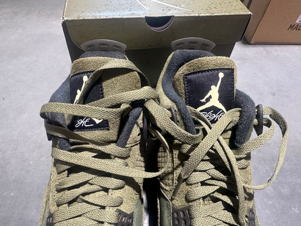 Air Jordan 4 Retro SE Craft - Medium Olive Size 10