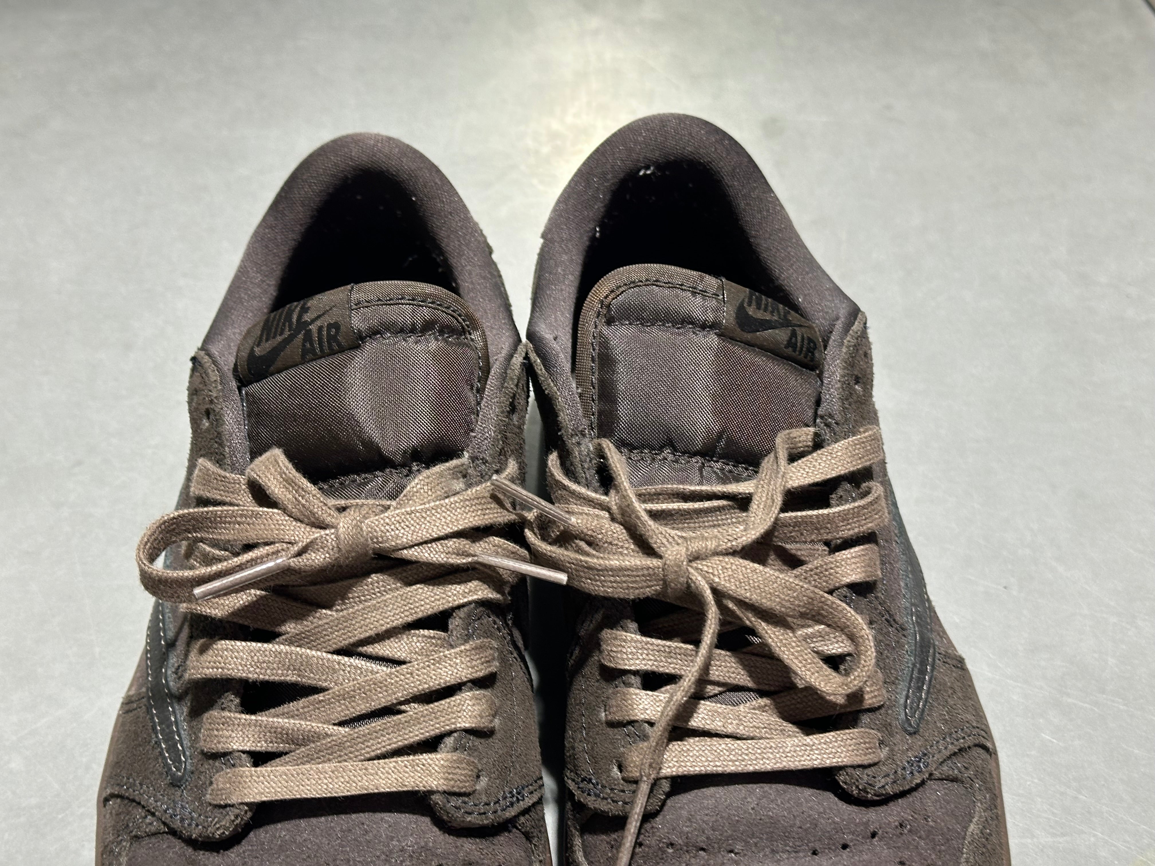 Air Jordan 1 Low OG SP - Travis Scott/Velvet Brown Size 9