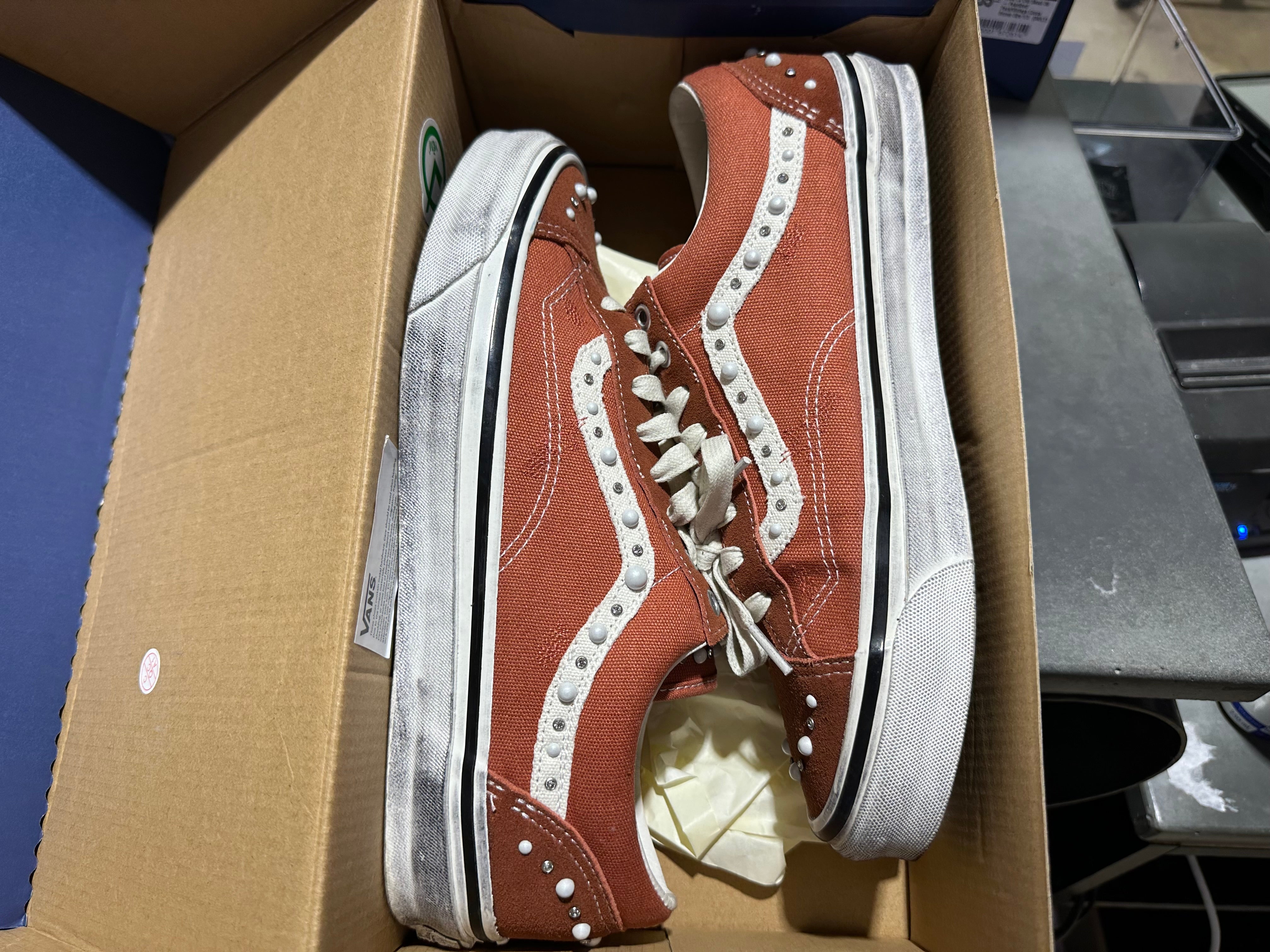 Vans LX Old Skool 36 - Pearlized Pack/Rust Bronze Brown Size 9.5