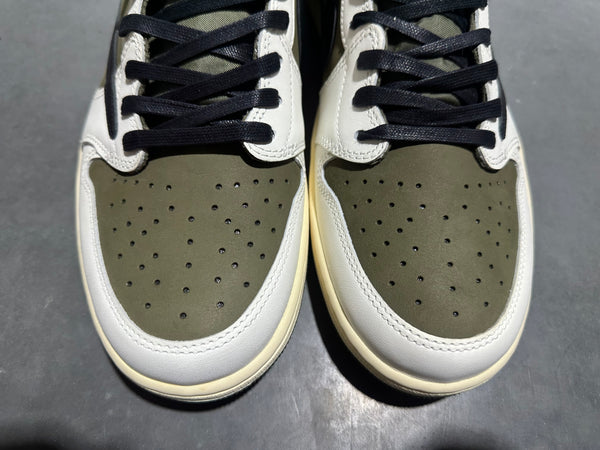 Air Jordan 1 Retro Low OG SP - Travis Scott Medium Olive Size 14
