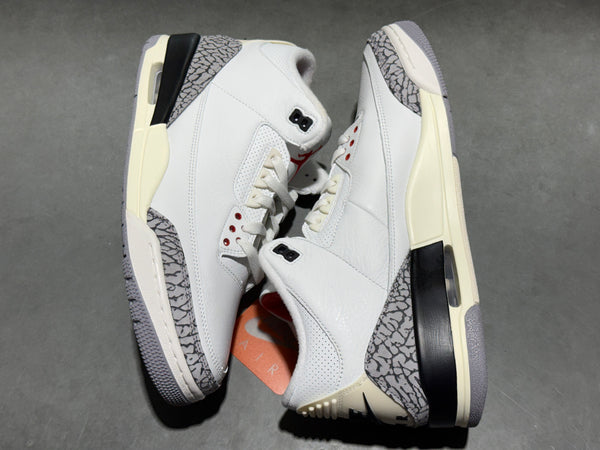 Air Jordan 3 Retro - White Cement Reimagined Size 11.5