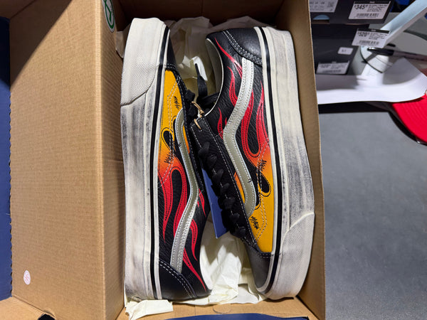 Vans LX Old Skool 36 - Archive Flame Black Size 10.5
