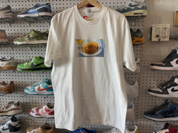 NEW Supreme Pancake Tee - White Size Medium