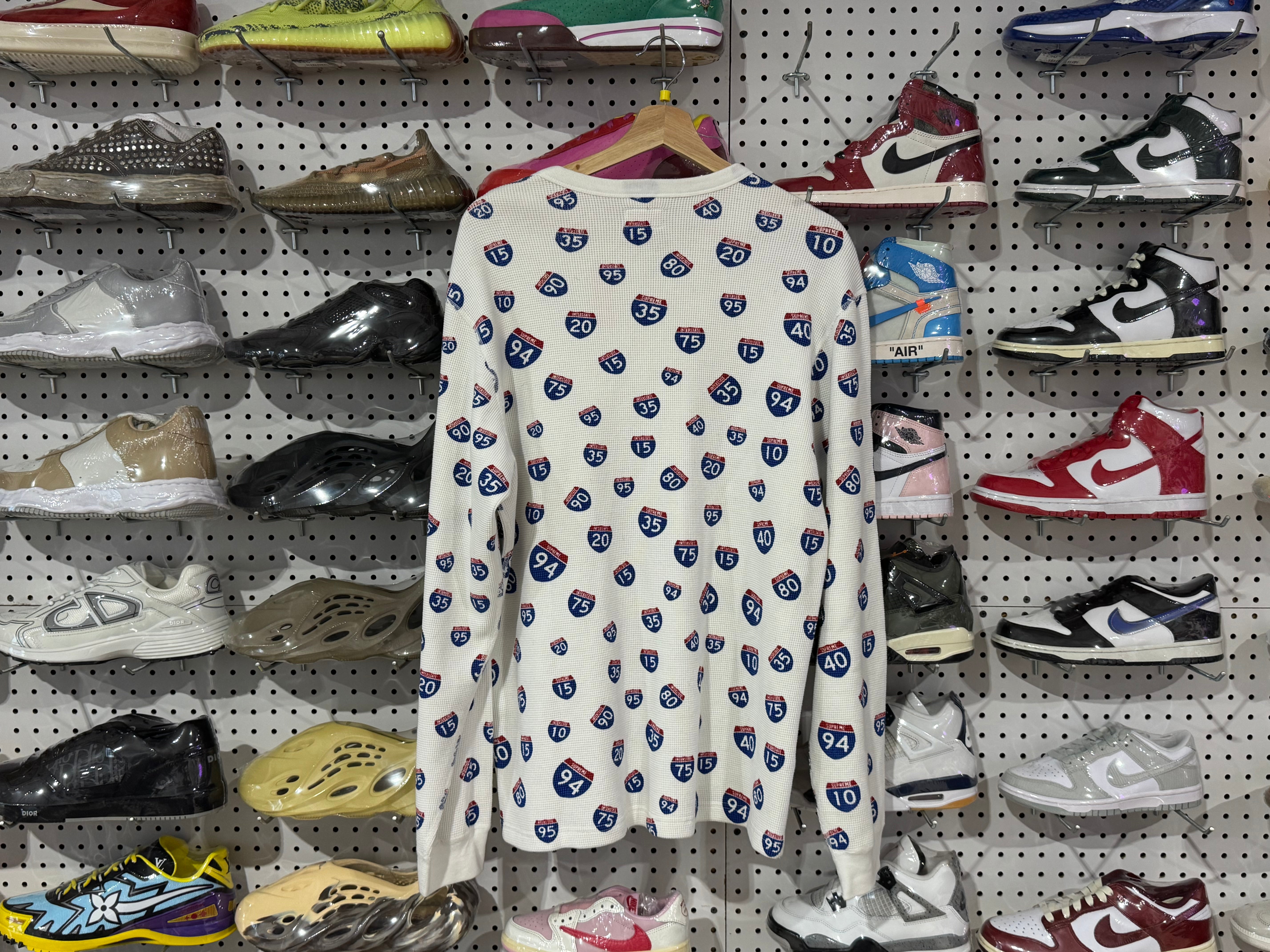 NEW Supreme Interstate Waffle Thermal - Natural Sized Medium