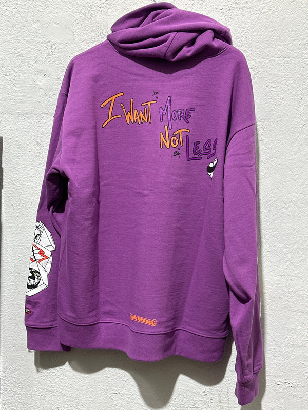 NEW Chrome Hearts x Matty Boy I Want More Hoodie - Purple Size XL