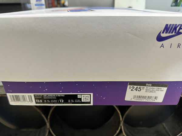 Air Jordan 9 Retro - Space Jam 2026 Size 10.5