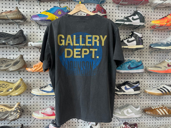 USED Gallery Department Doc Johnson Tee - Faded Black Size Medium