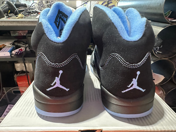 Air Jordan 5 Retro - Black University Blue Size 10.5