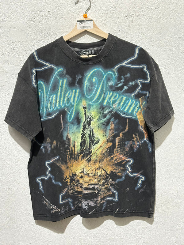 NEW Vale Liberty Tee - Wash Black