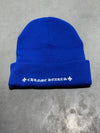 NEW Chrome Hearts Logo Beanie - Blue