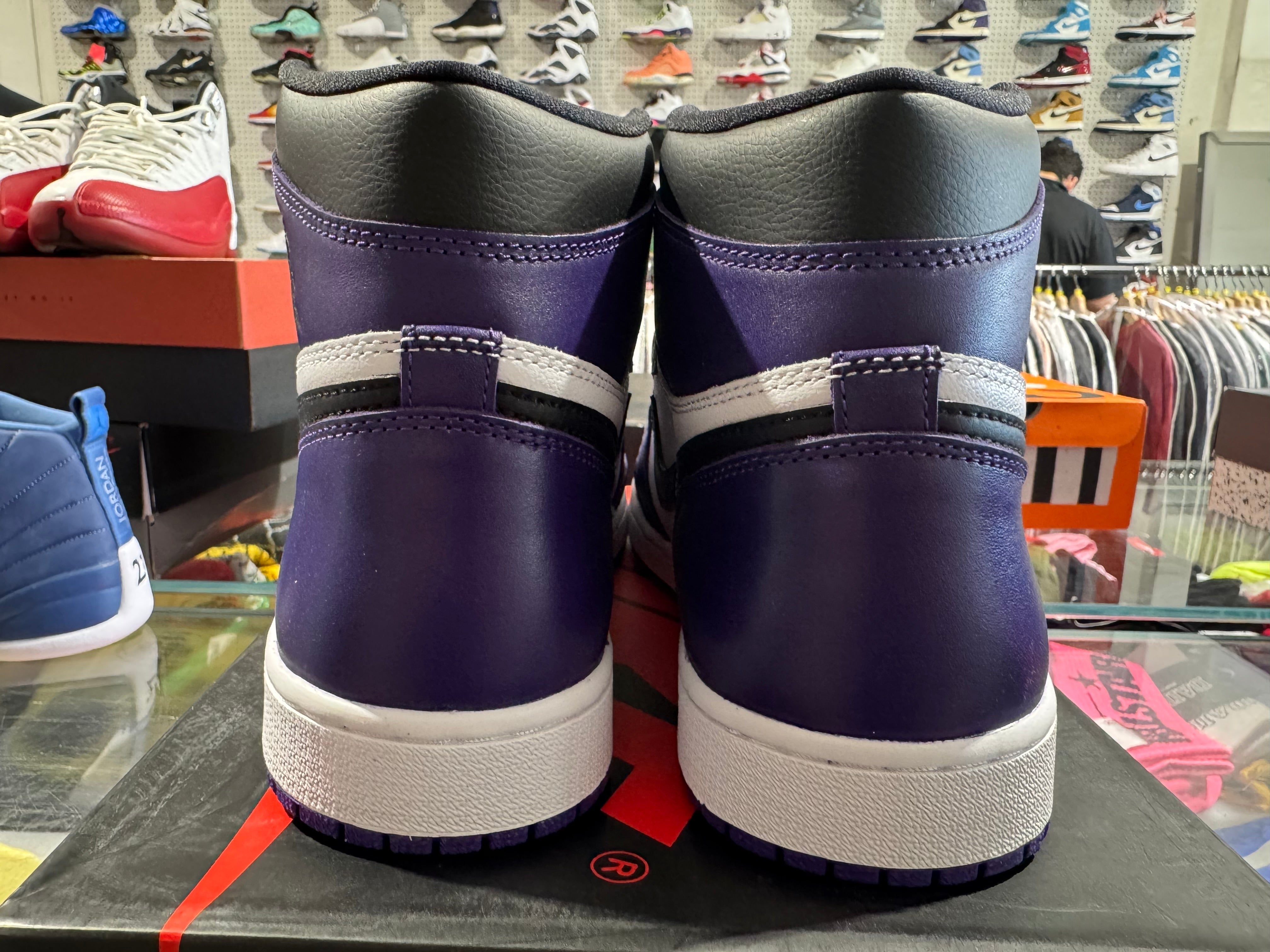 Air Jordan 1 Retro High OG - Court Purple 2.0 Size 9.5