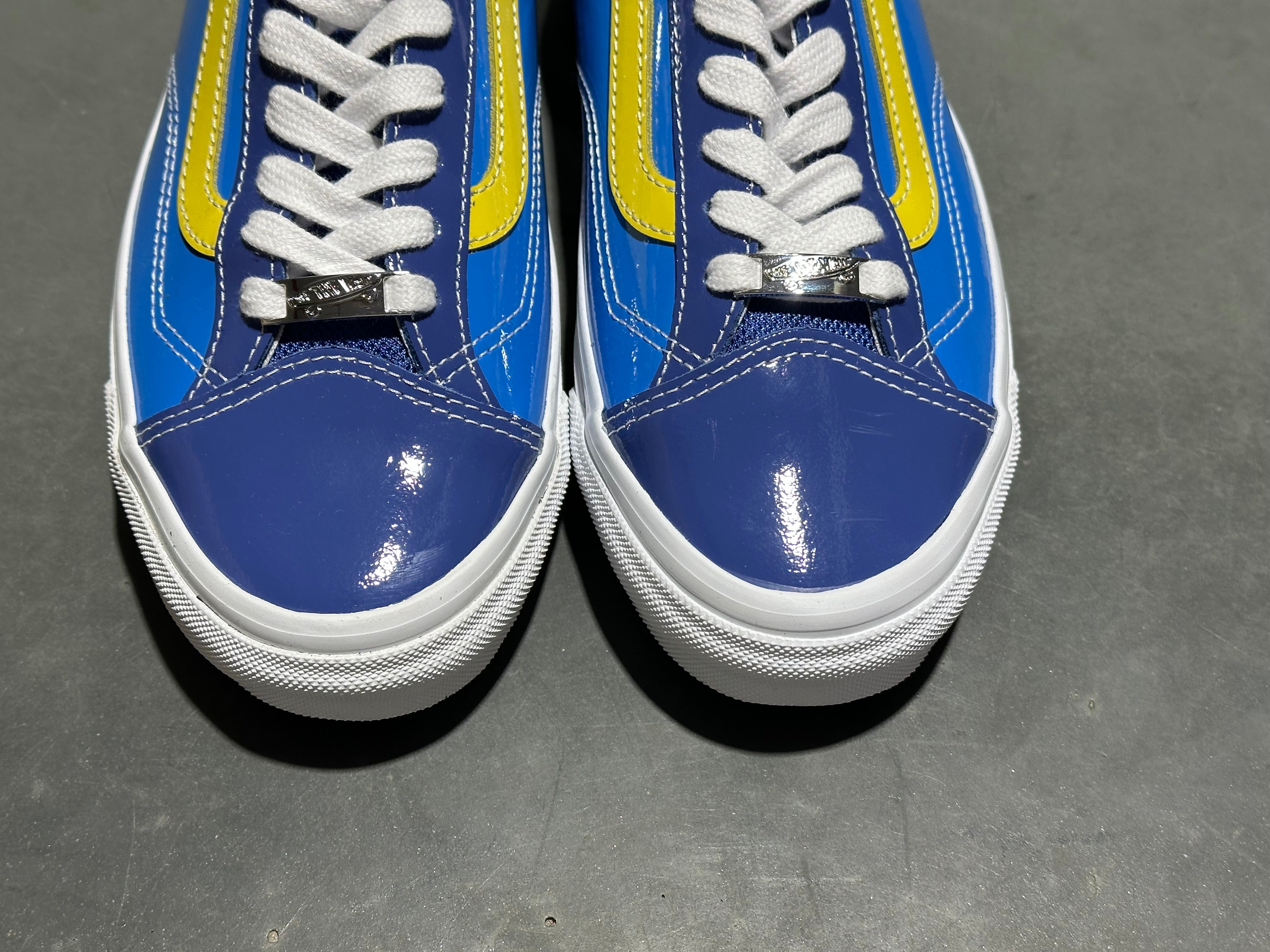Vans LX Old Skool 36 - Patent Bright Azure Size 9.5