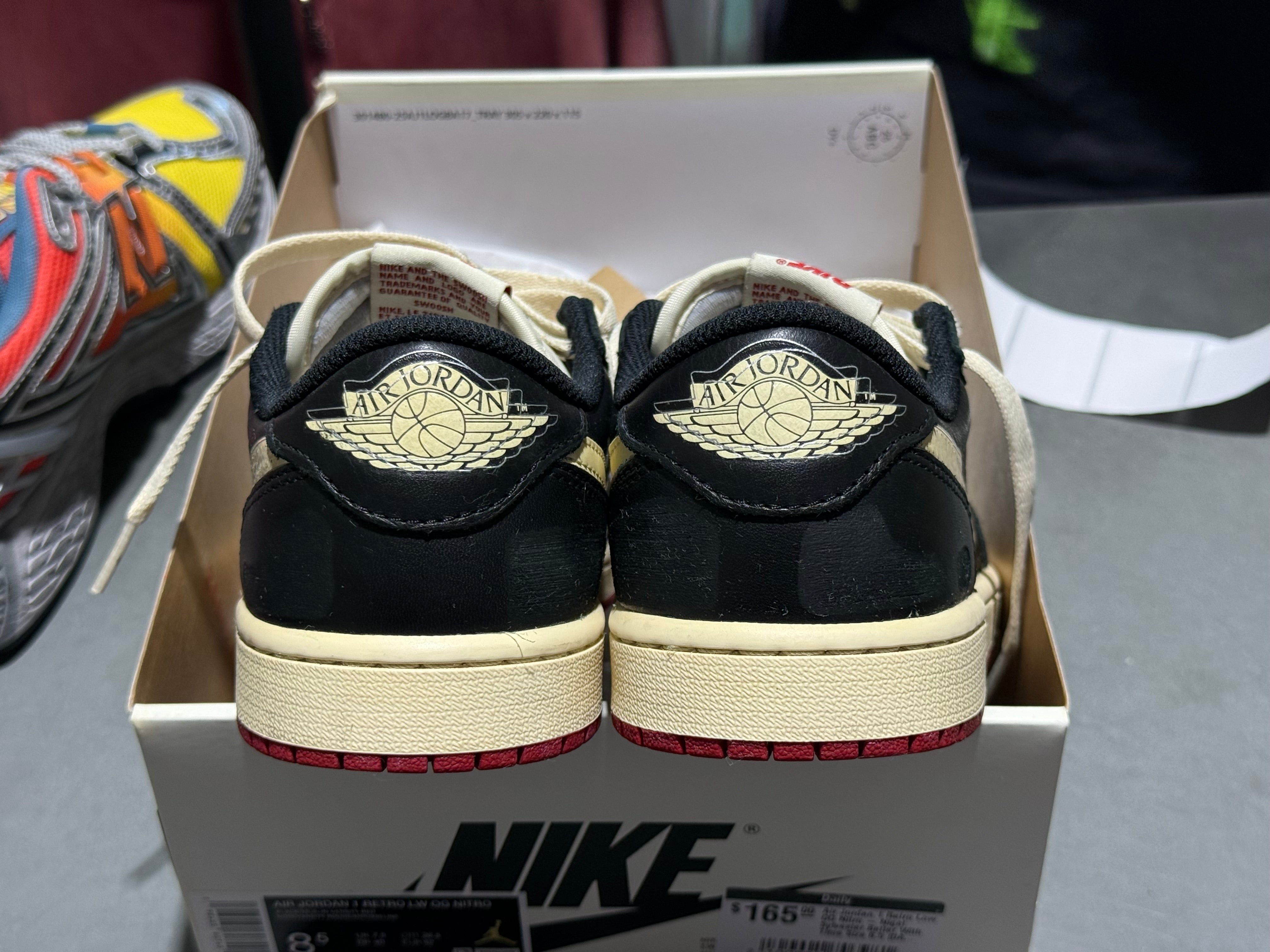 Air Jordan 1 Retro Low OG Nitro - Nigel Sylvester Better With Time Size 8.5