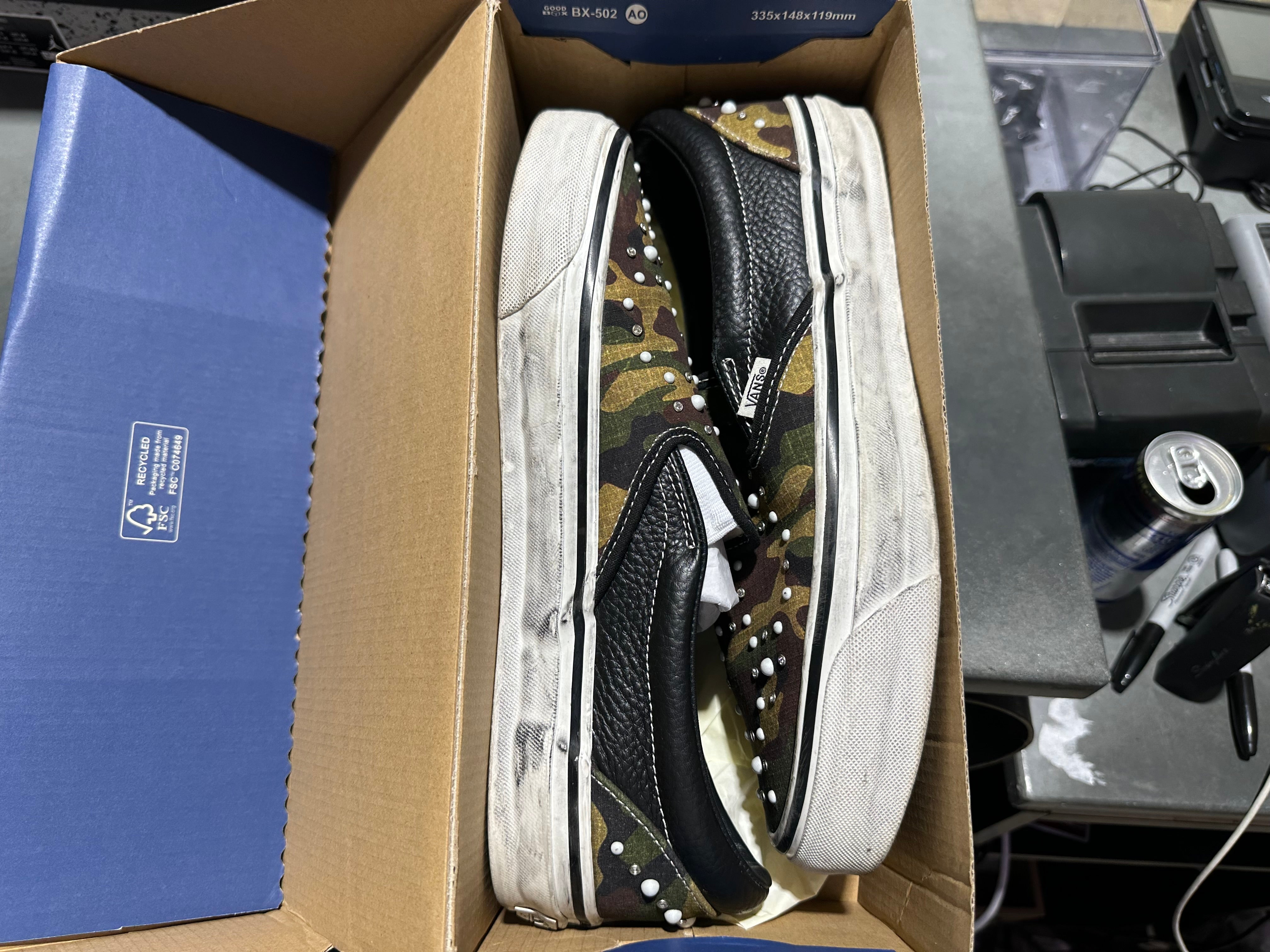 Vans LX Classic Slip On 99 - Camo Size 10.5