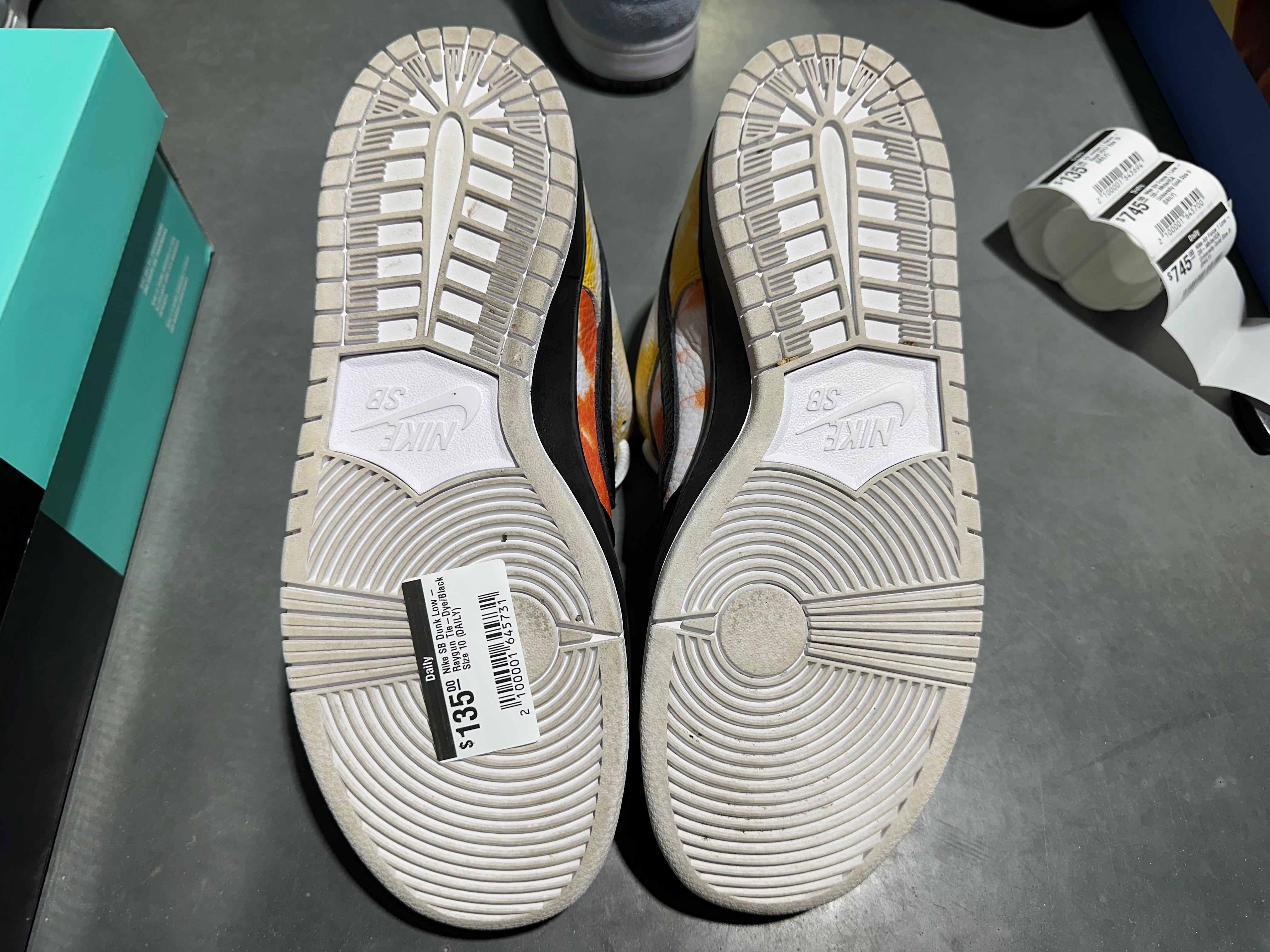 Nike SB Dunk Low - Raygun Tie-Dye/Black Size 10