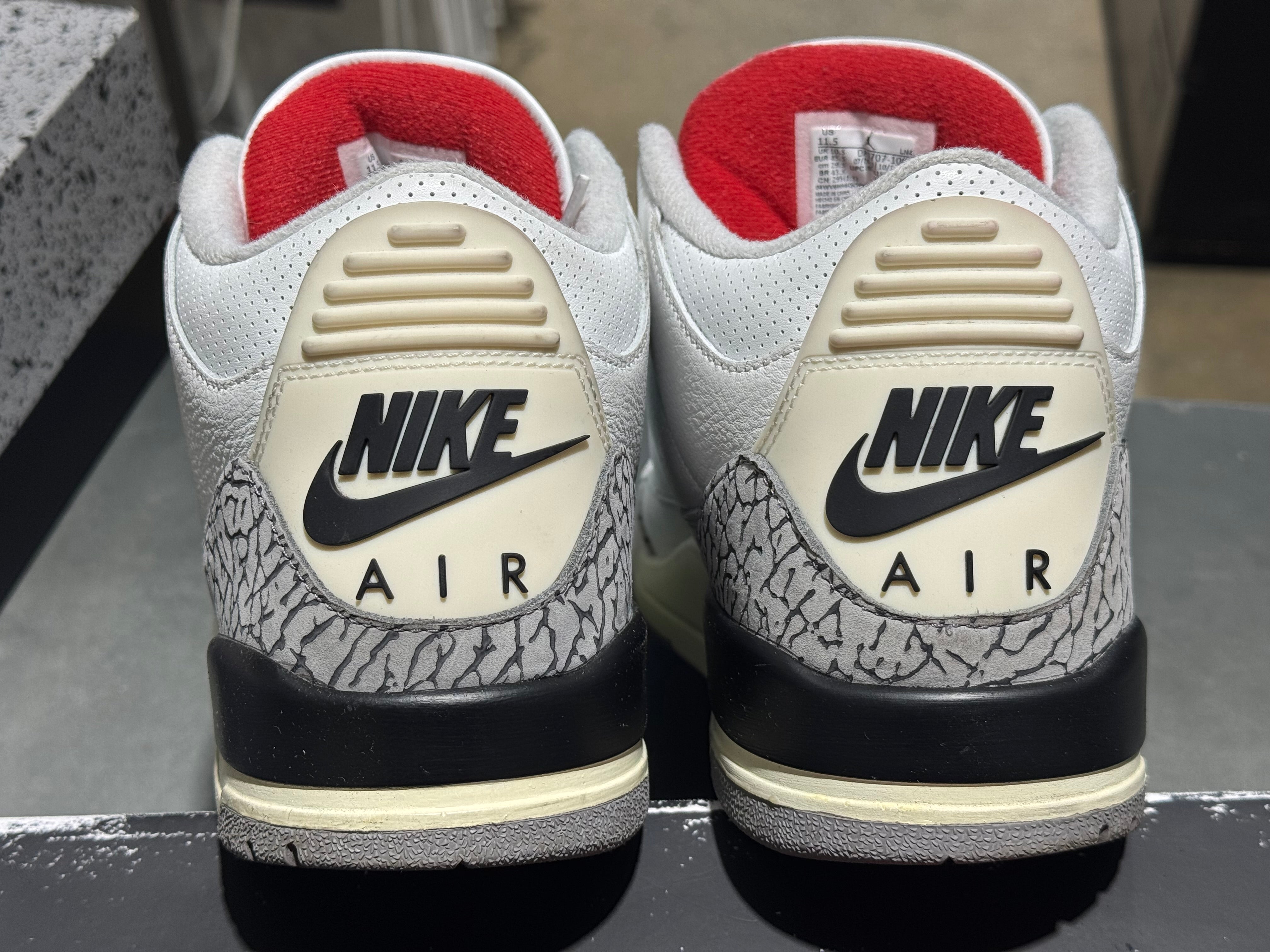 Air Jordan 3 Retro - White Cement Reimagined Size 11.5