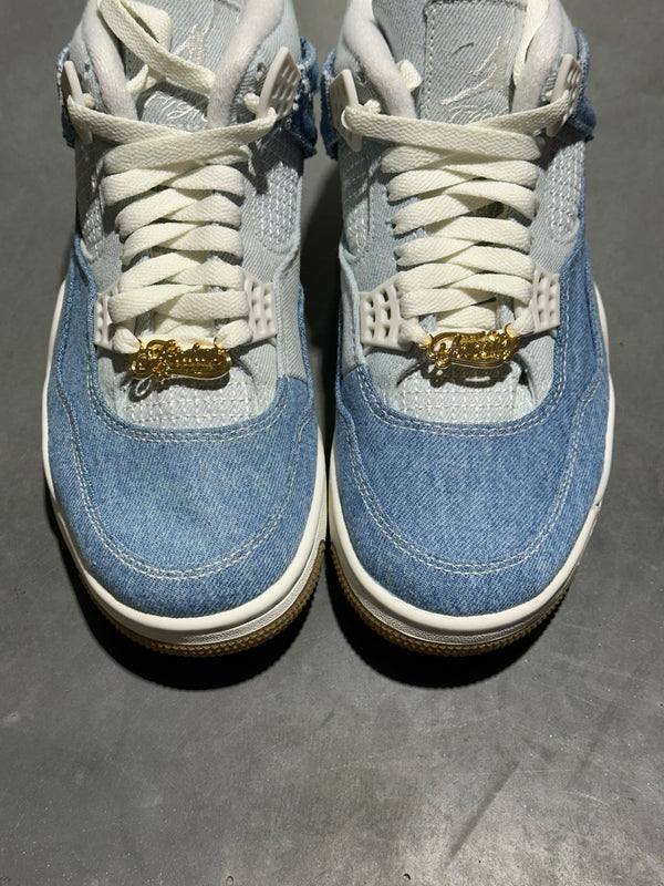 Air Jordan 4 Retro - TEX Denim Worn Blue Size 10W/8.5M