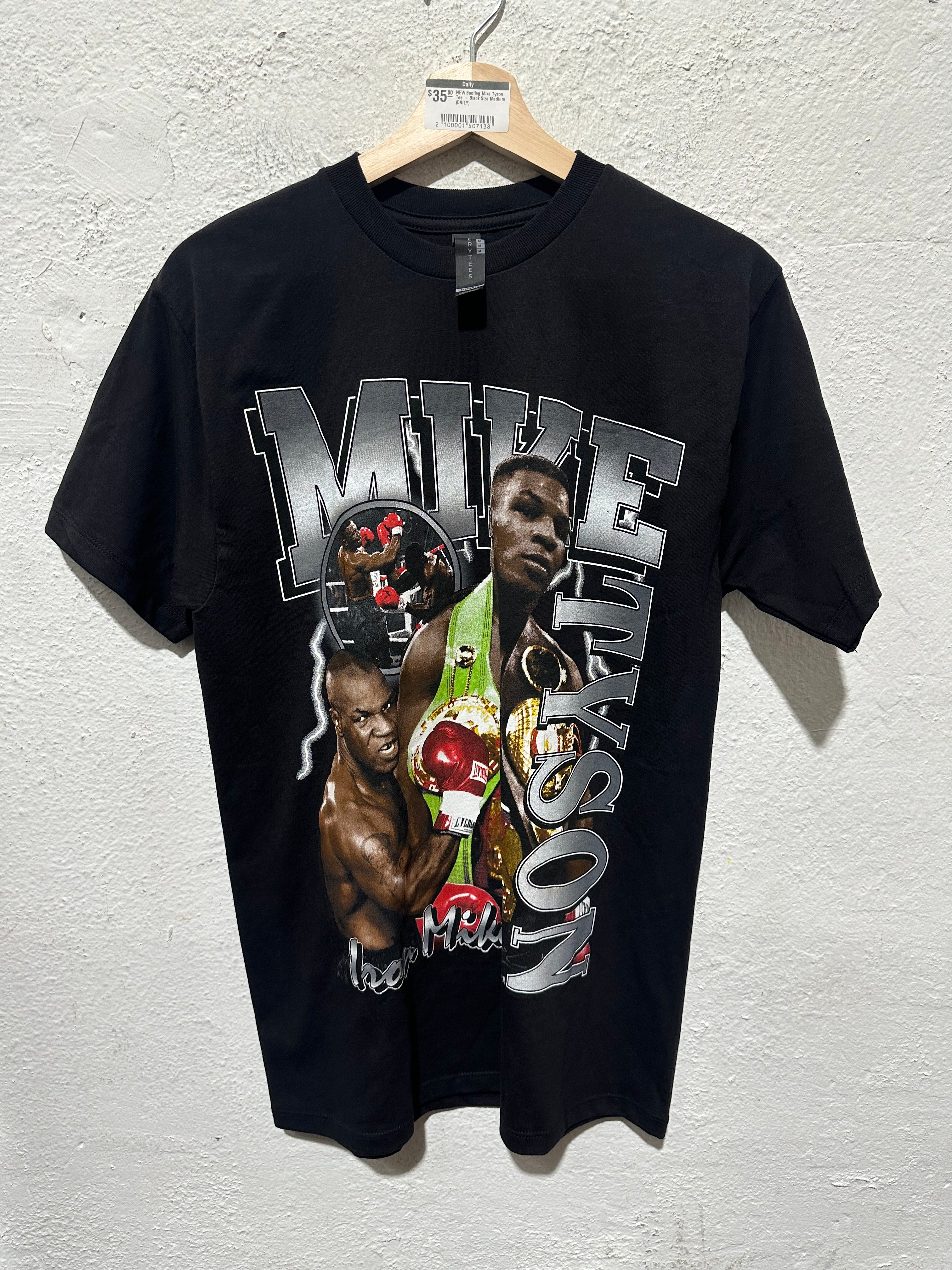 NEW Bootleg Mike Tyson Tee - Black