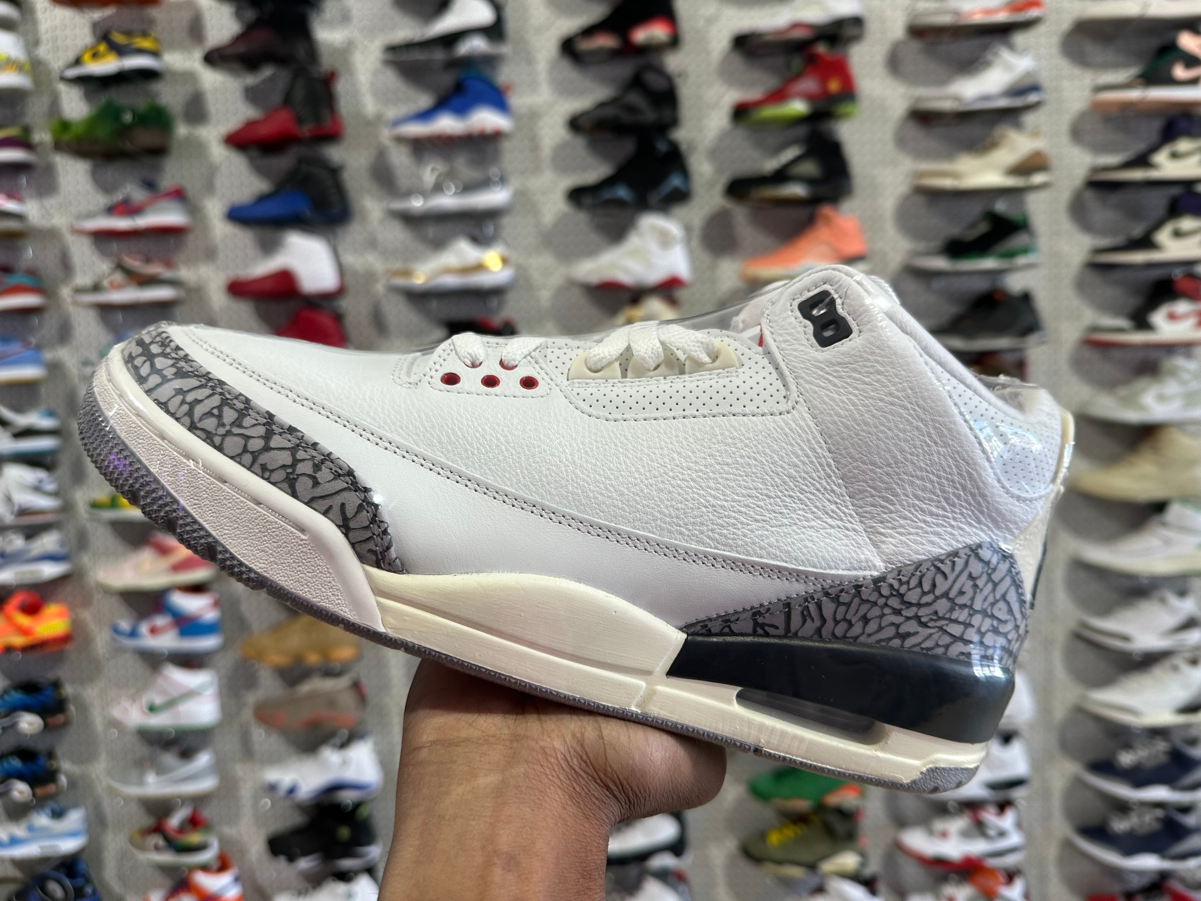 Air Jordan 3 Retro - White Cement Reimagined Size 12 (DAILY/NO BOX)