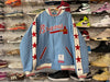 NEW Supreme x Mitchell & Ness Braves Varsity Jacket - Blue Size XXL