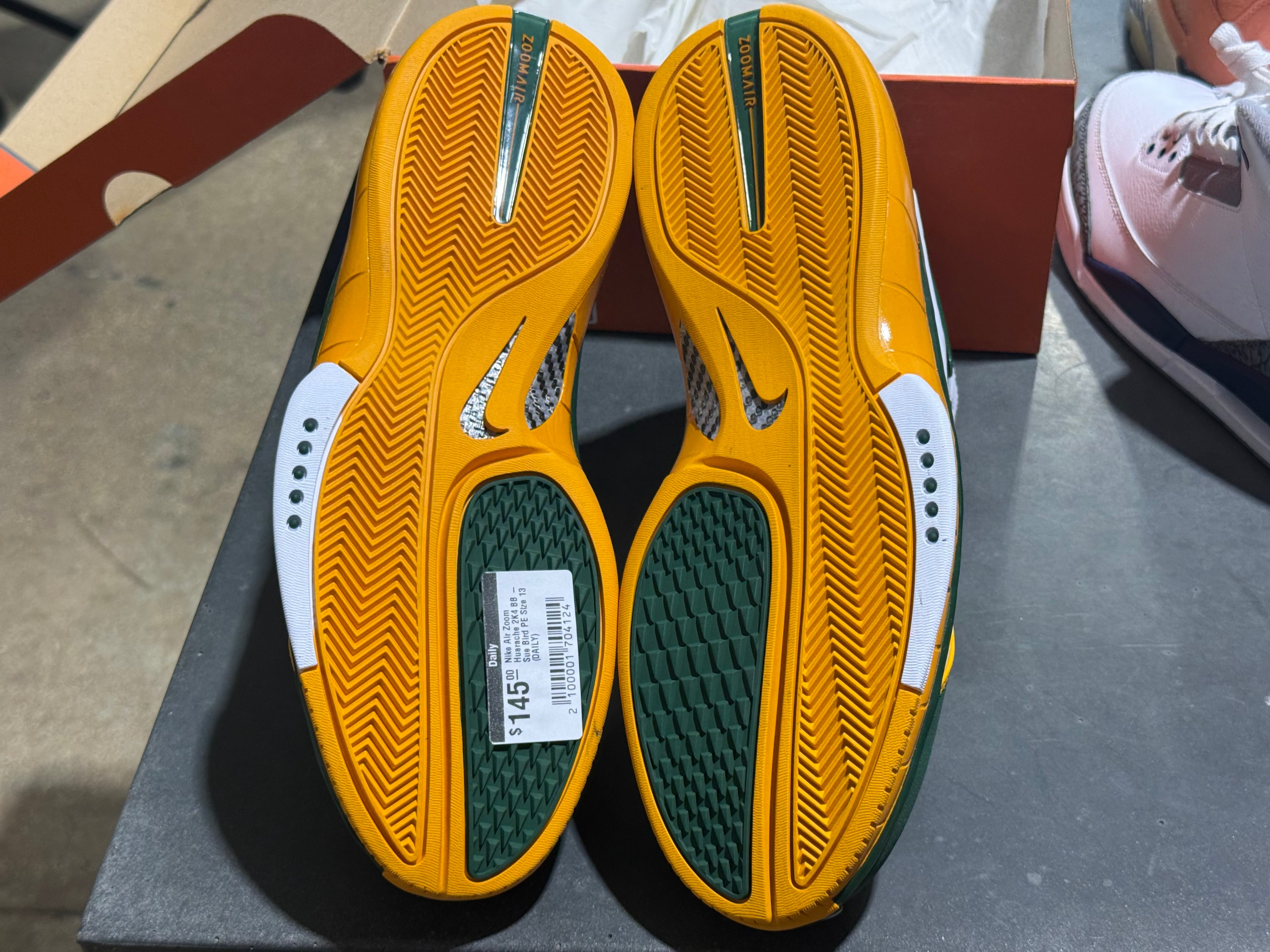 Nike Air Zoom Huarache 2K4 BB - Sue Bird PE Size 13