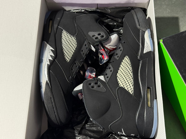 Air Jordan 5 Retro OG - Black Metallic 2016 Size 11
