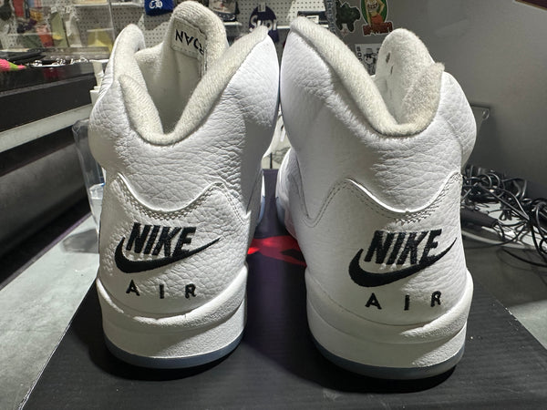 Air Jordan 5 Retro OG - White Metallic Size 10.5