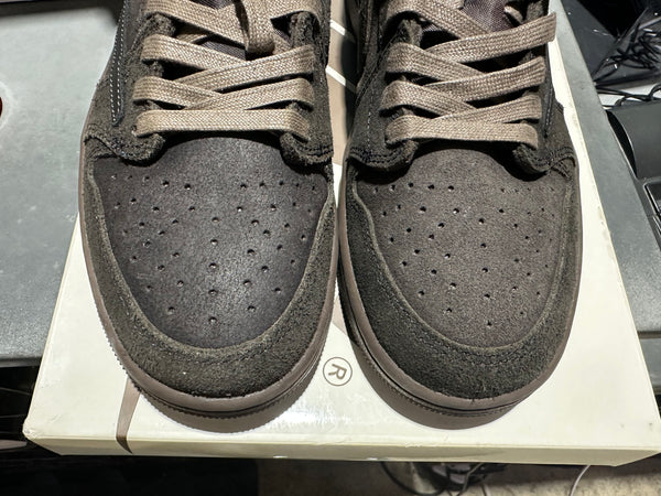 Air Jordan 1 Low OG SP - Travis Scott/Velvet Brown Size 9.5
