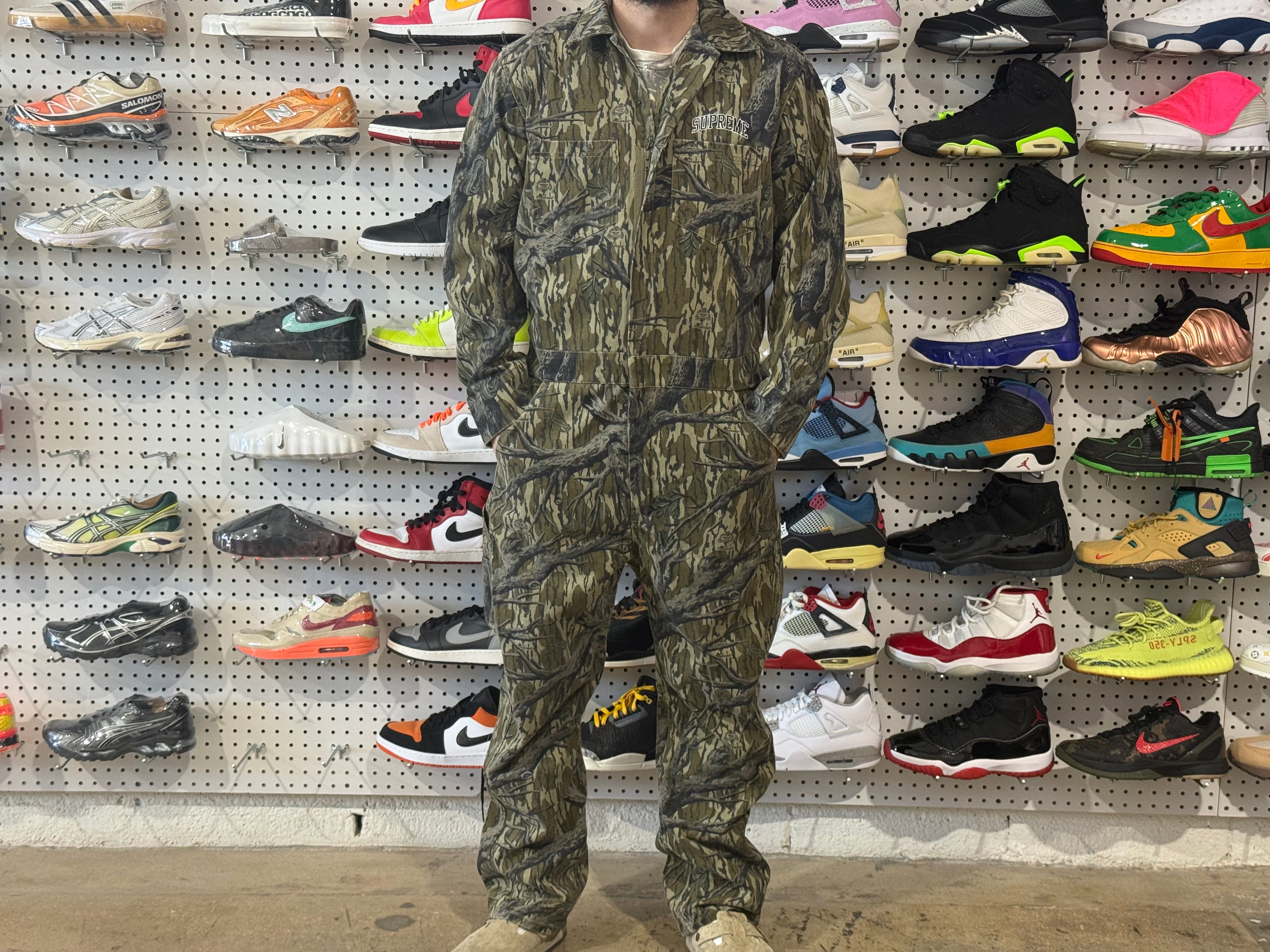 USED Supreme Mechanic Jumpsuit - Real Tree Camo Size Medium
