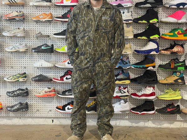 USED Supreme Mechanic Jumpsuit - Real Tree Camo Size Medium