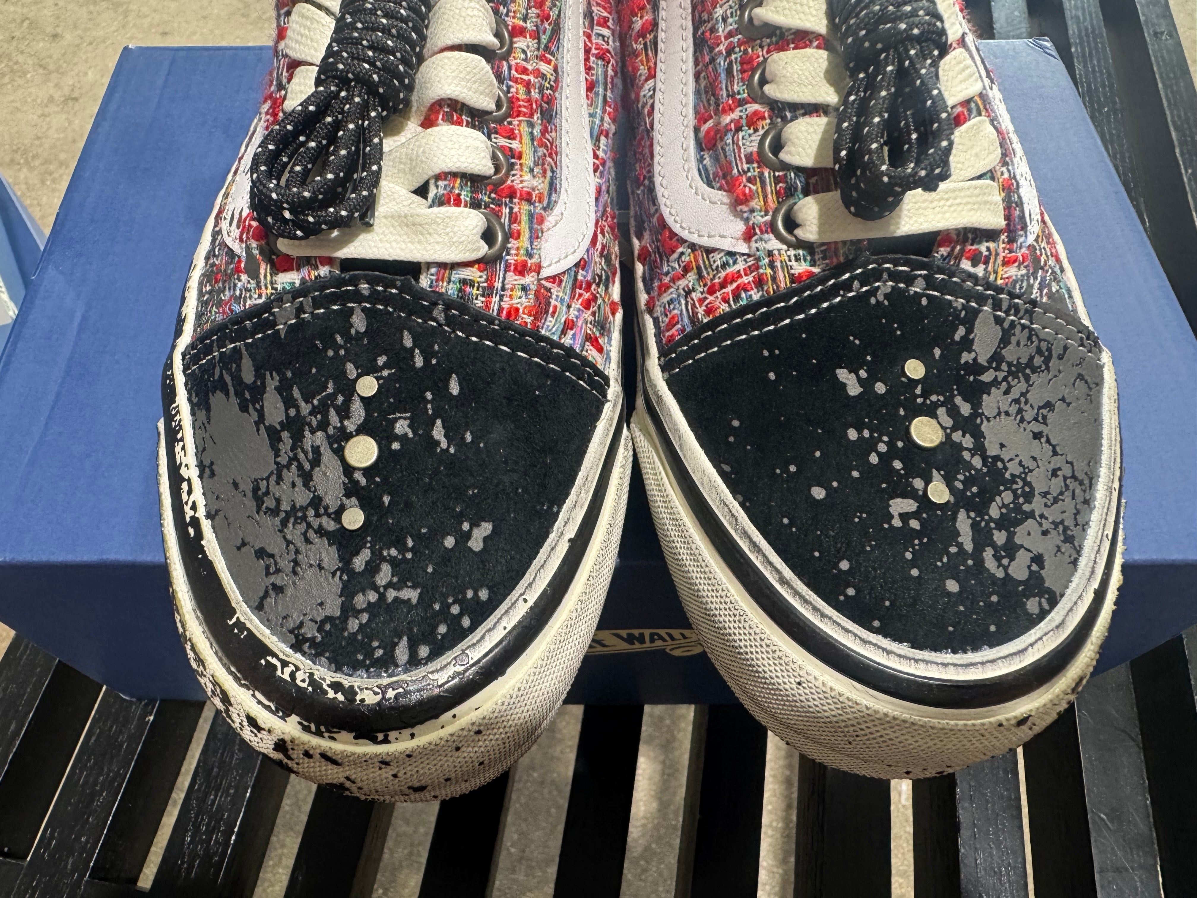 Vans Premium Old Skool - Charms Red Black Size 8
