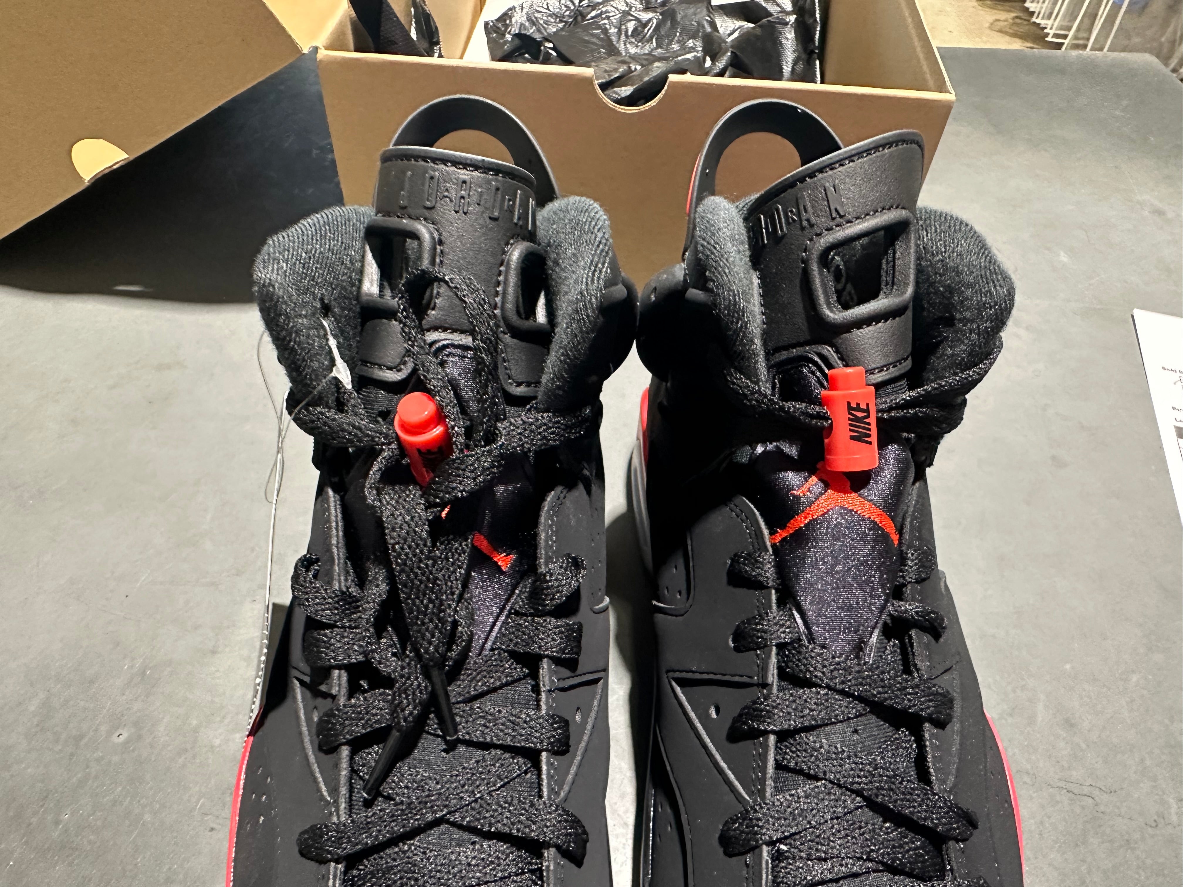 Air Jordan 6 Retro - Infrared Salesman Size 10