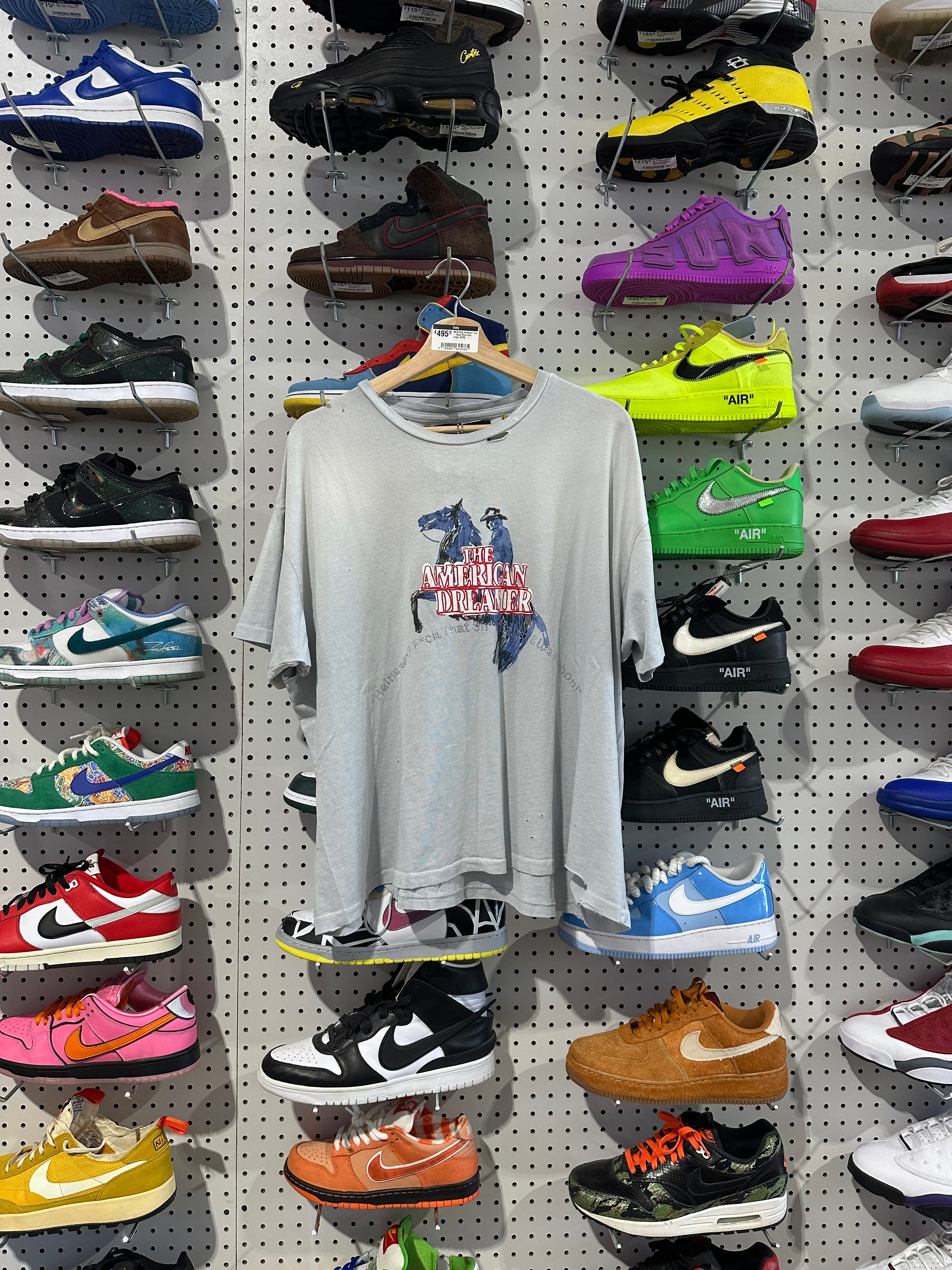 NEW Paly American Dreamer Tee - Baby Blue Size Large