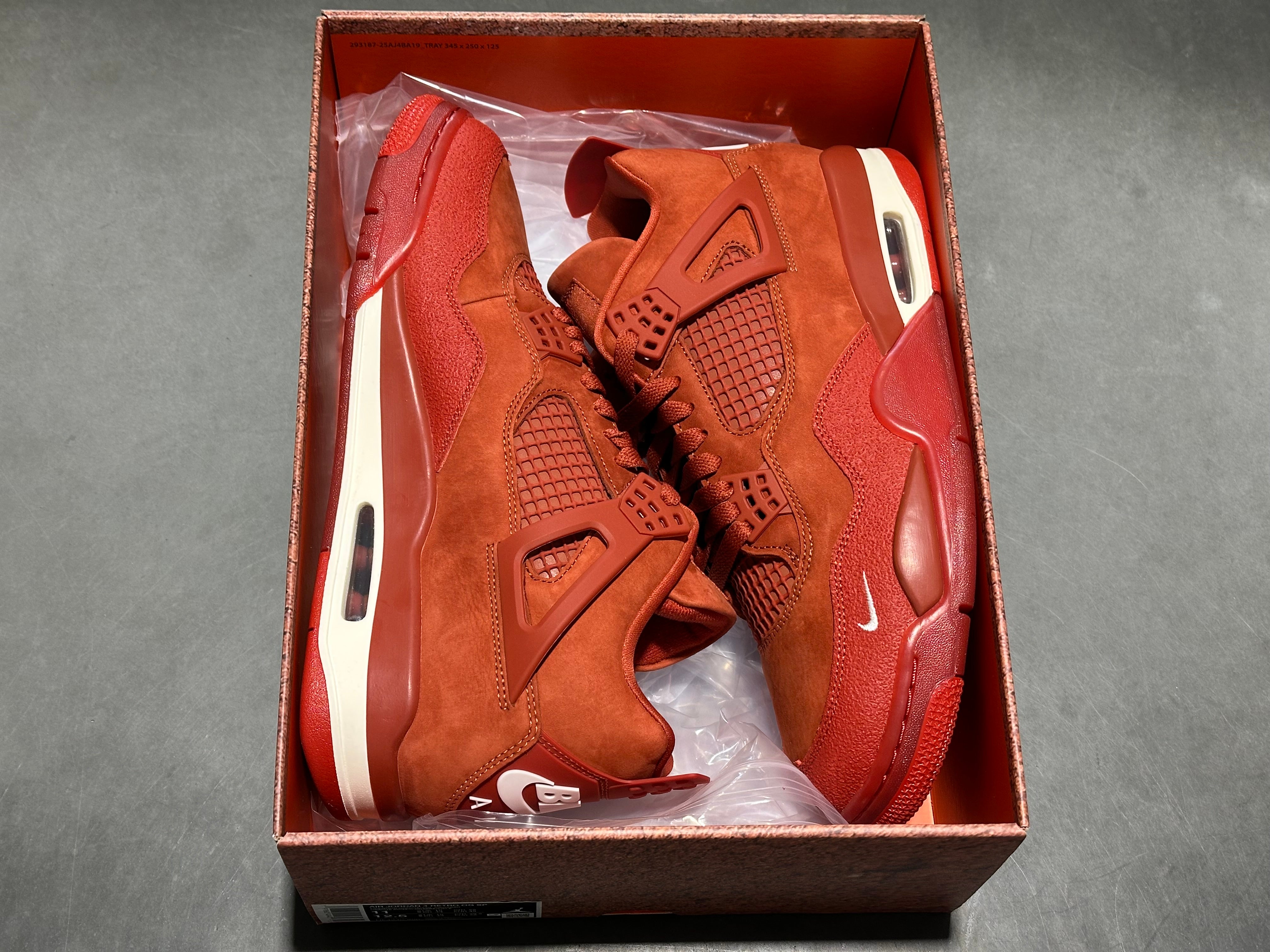 Air Jordan 4 Retro OG SP - Nigel Sylvester/Brick By Brick Size 11
