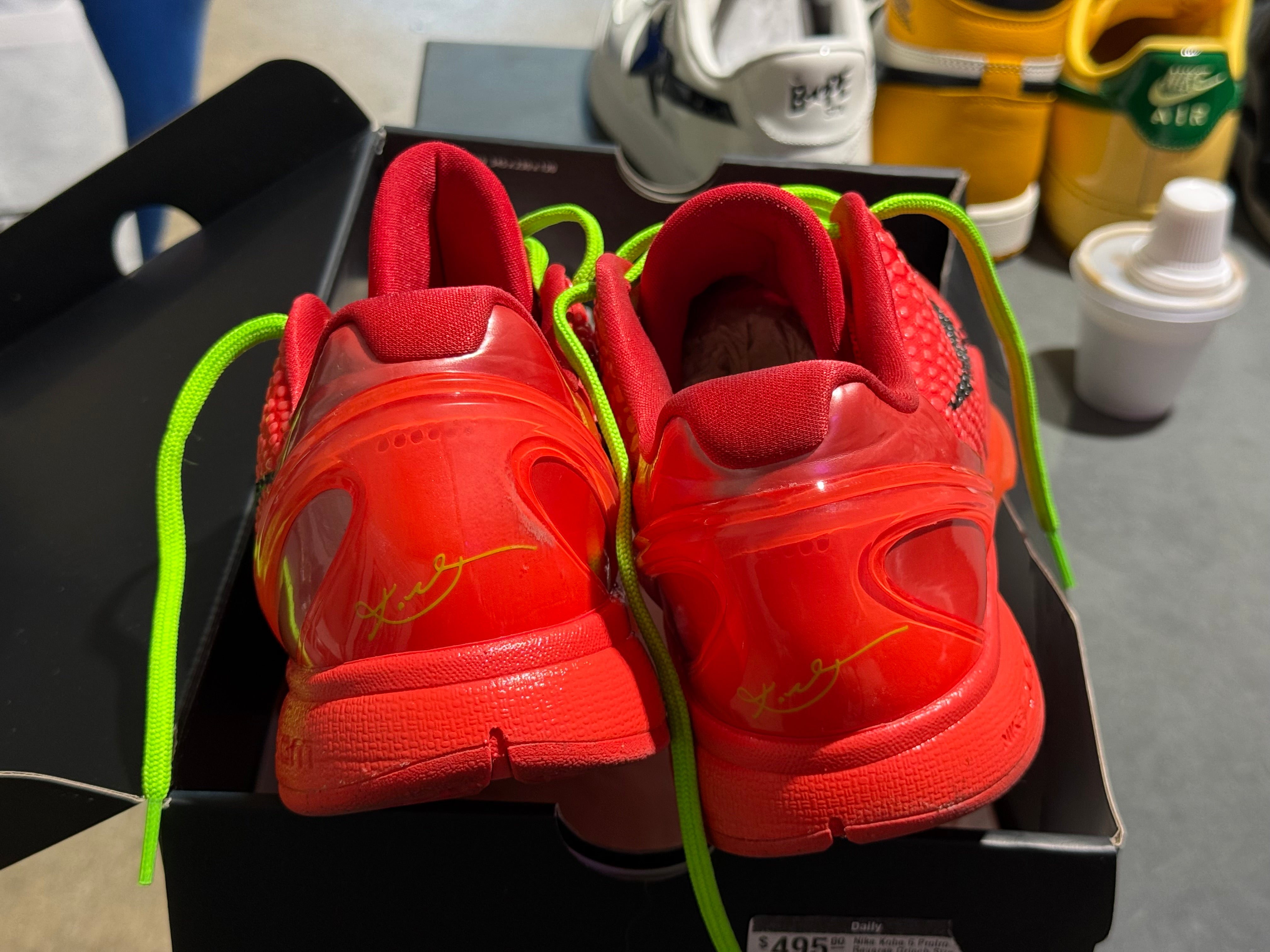 Nike Kobe 6 Protro - Reverse Grinch Size 12