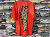 NEW Hellstar Crack Print Tee - Red Size XXL