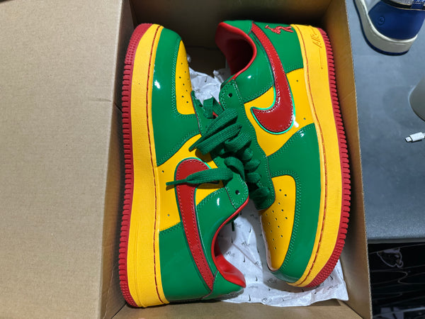 Nike Air Force 1 Low- Lil Yachty Concrete Boys Lucky Green Size 10.5
