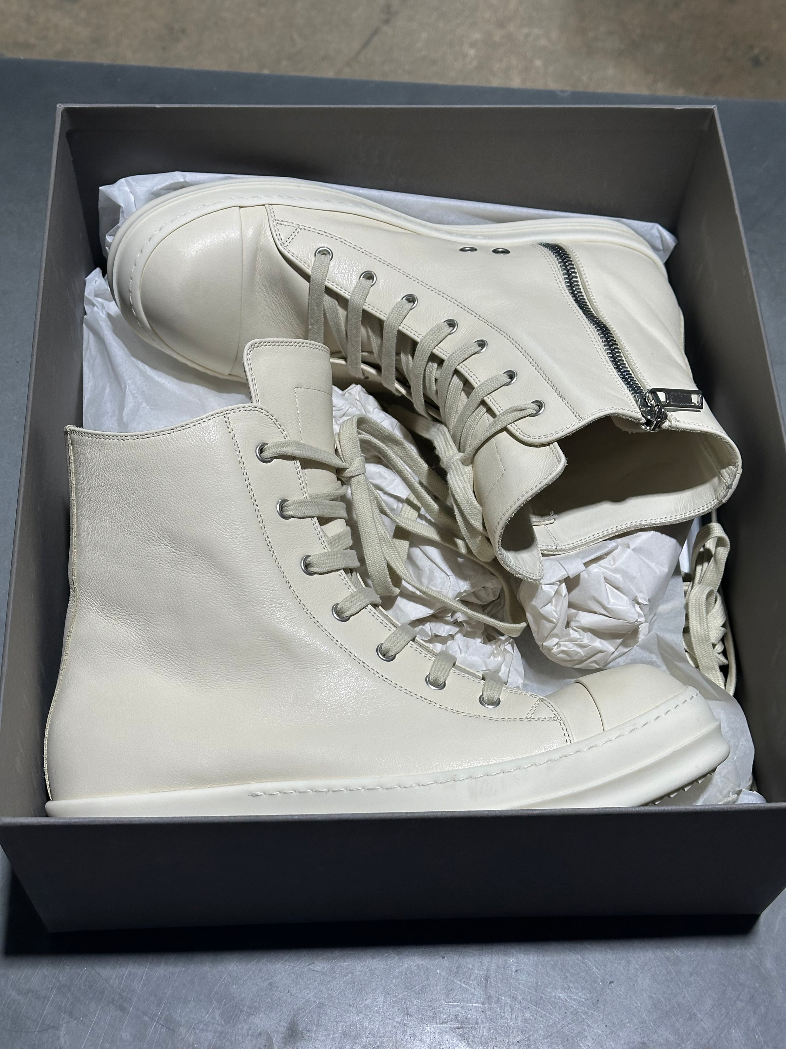 Rick Owens - Hollywood High Milk Size 11