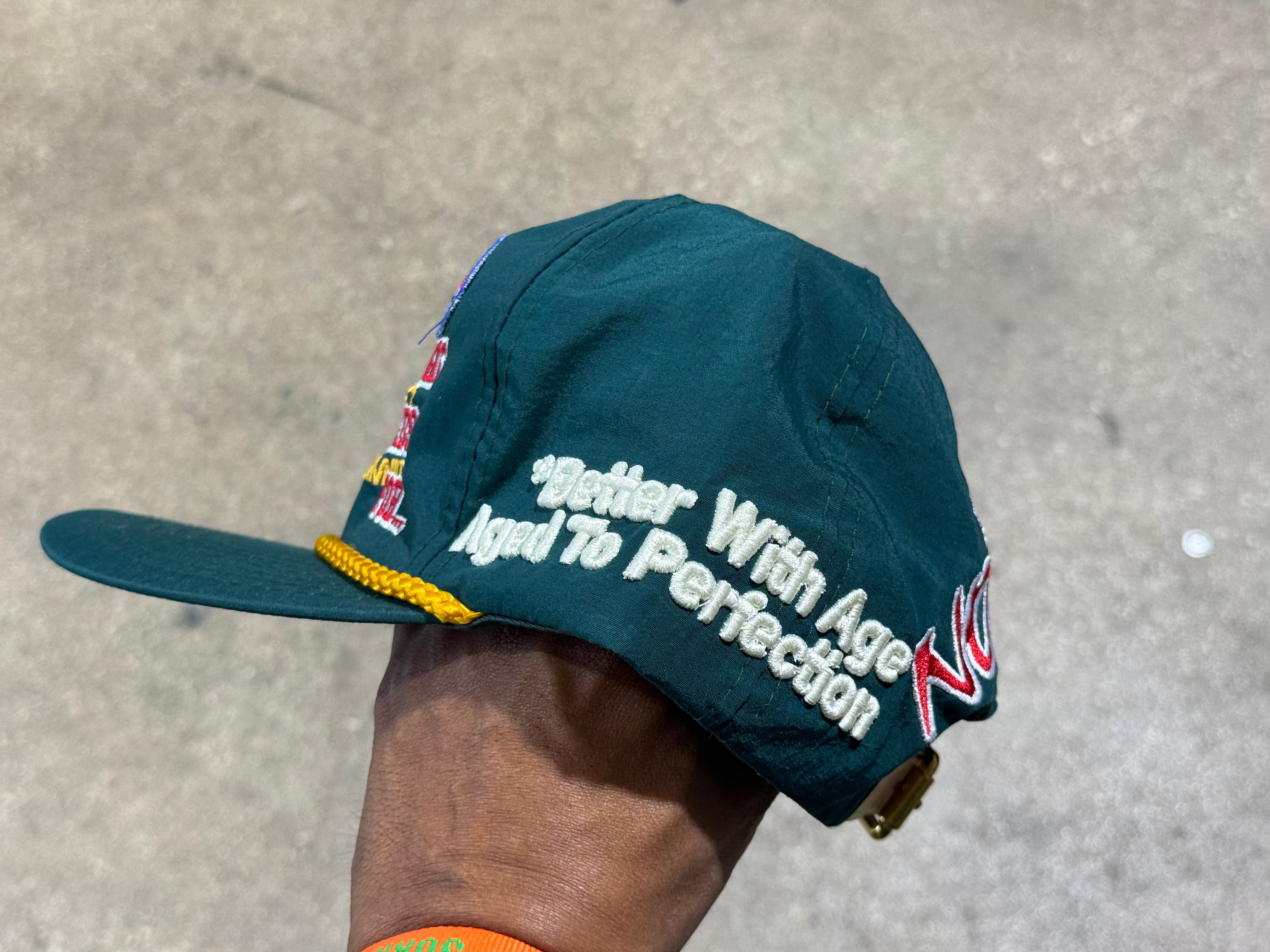 NEW Better With Age Fuck Nylon Hat - Green