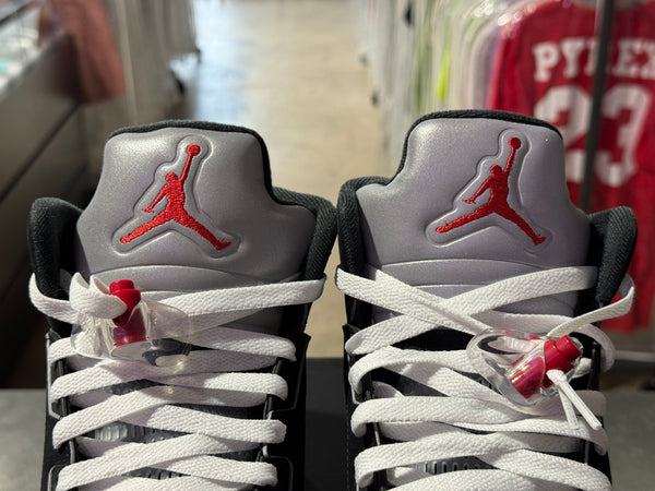 Air Jordan 5 Retro OG - Black Metallic Reimagined Size 9