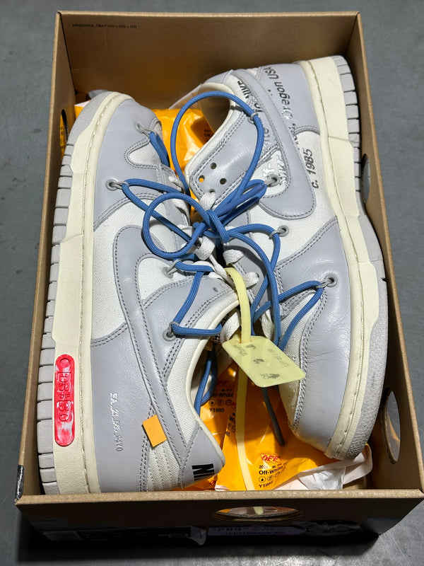 Nike Dunk Low Off-White - Lot 5 Size 9