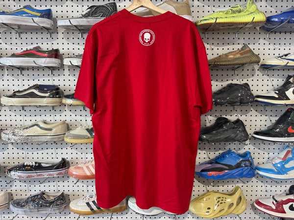 NEW Supreme x NUMBERNINE Skull Tee - Red Size XL