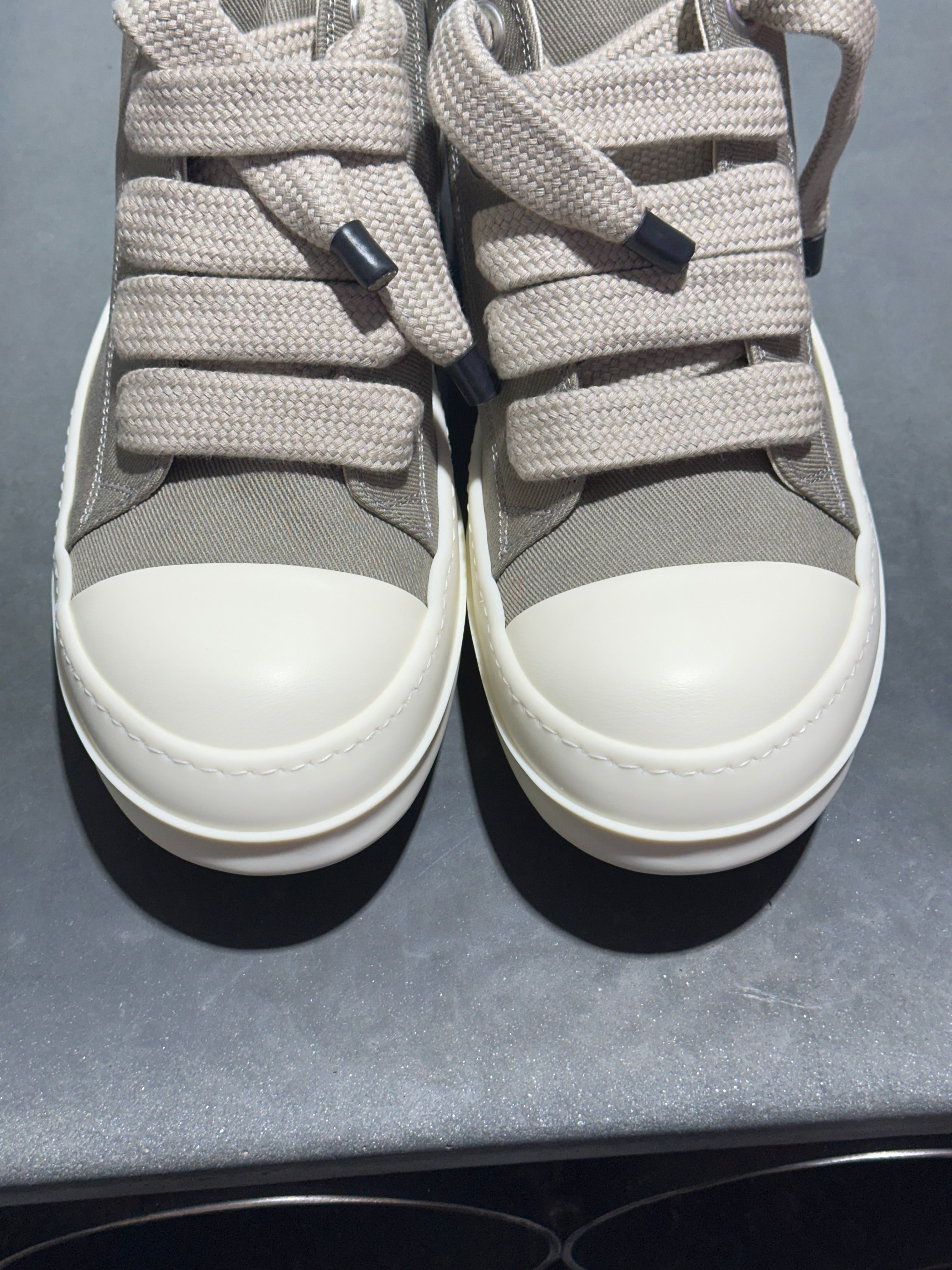 Rick Owens DRKSHDW Jumbo Low - Mineral/Olive Size EU45/ US 12