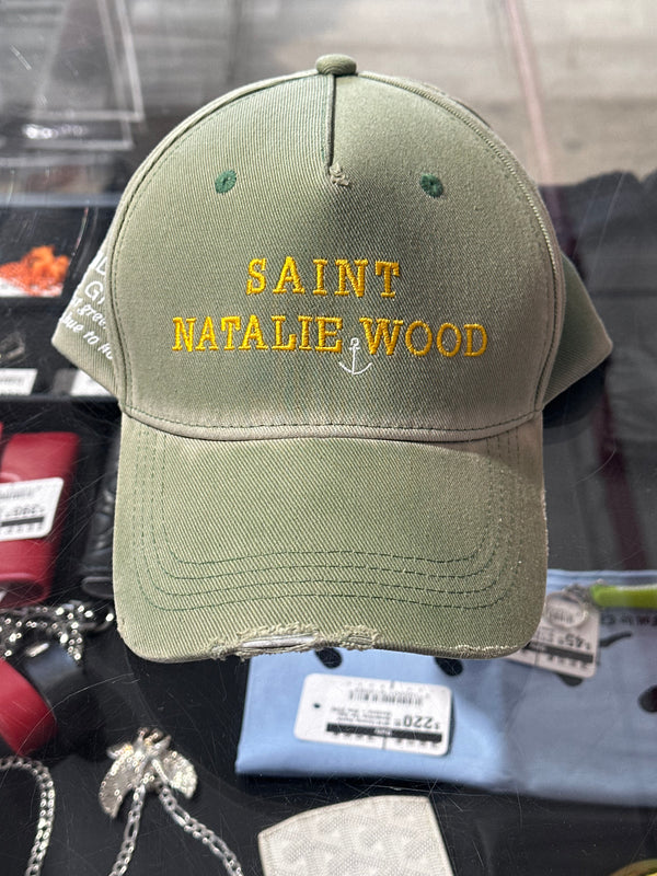 NEW Paly Saint Natalie Wood Hat - Green