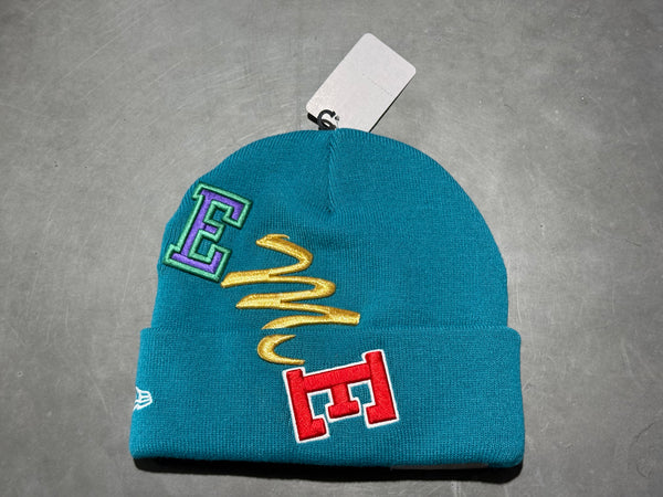 NEW Supreme x New Era Arc Beanie - Teal