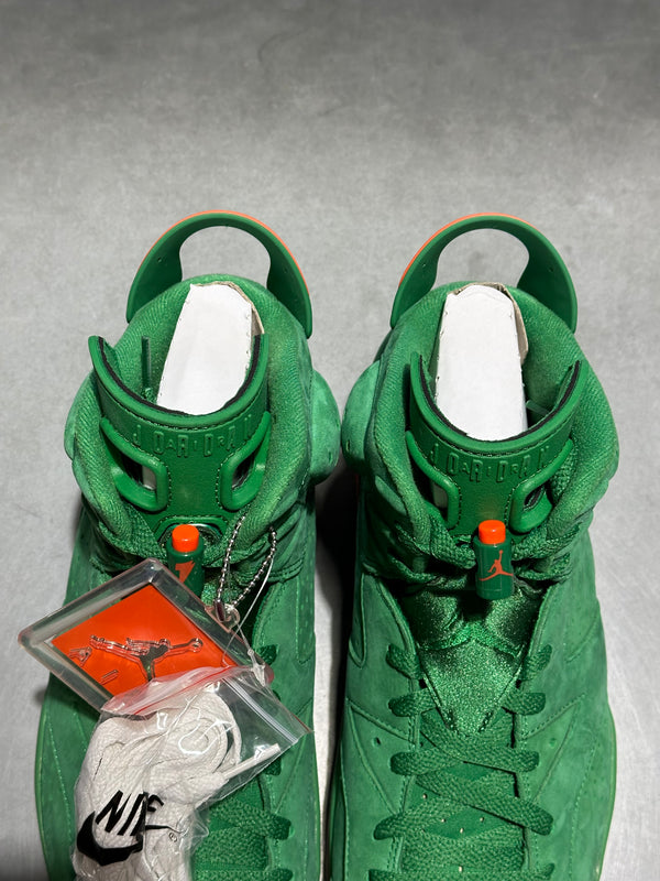 Air Jordan 6 Retro - Gatorade Green Suede Size 11