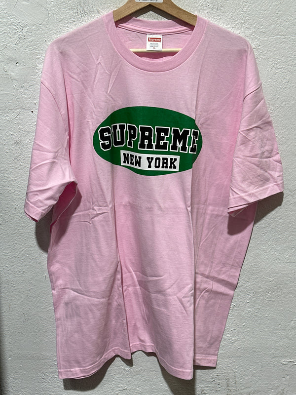 NEW Supreme New York Tee - Light Pink