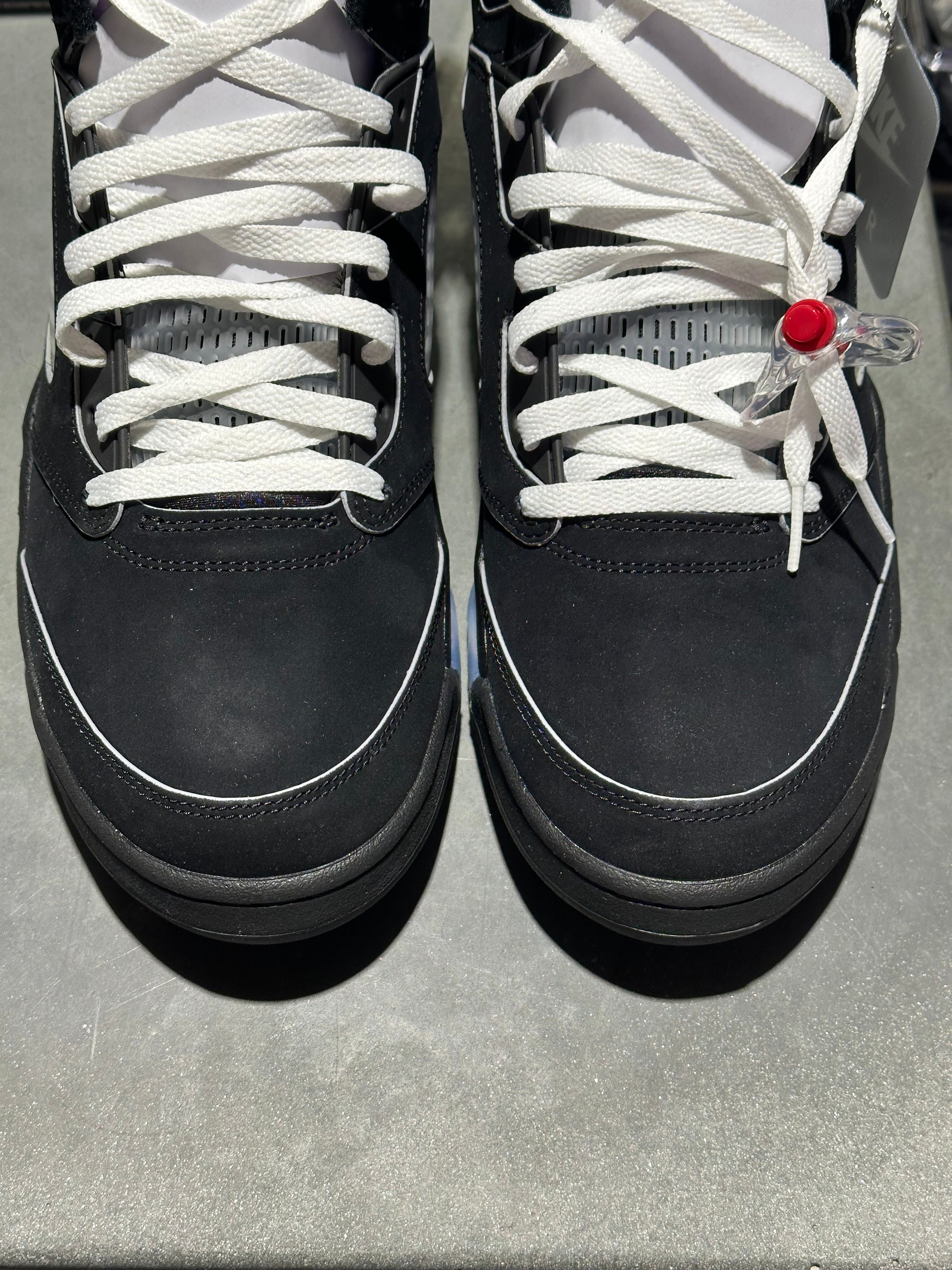 Air Jordan 5 Retro OG - Black Metallic Reimagined Size 13