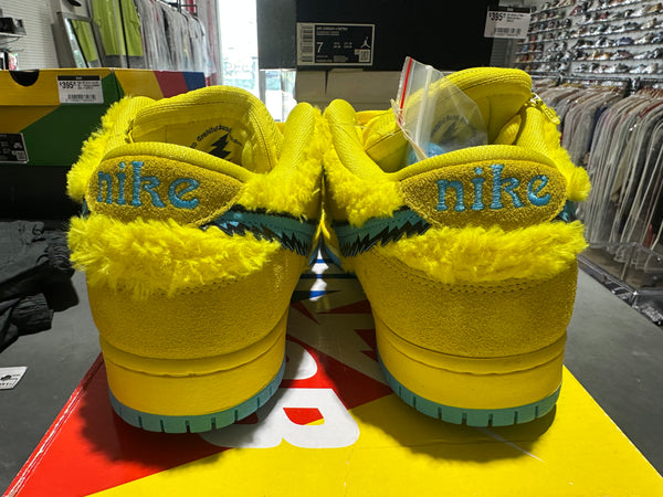 Nike SB Dunk Low Pro QS - Grateful Dead/Optic Yellow Size 10.5